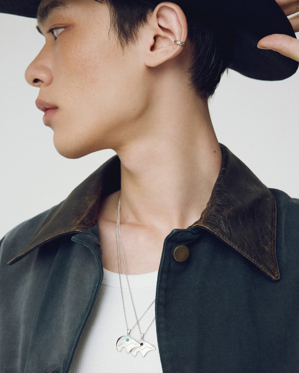Numbering - Navajo Bear Pendant Necklace #6761 product image 3 | TRAB K-Fashion Australia