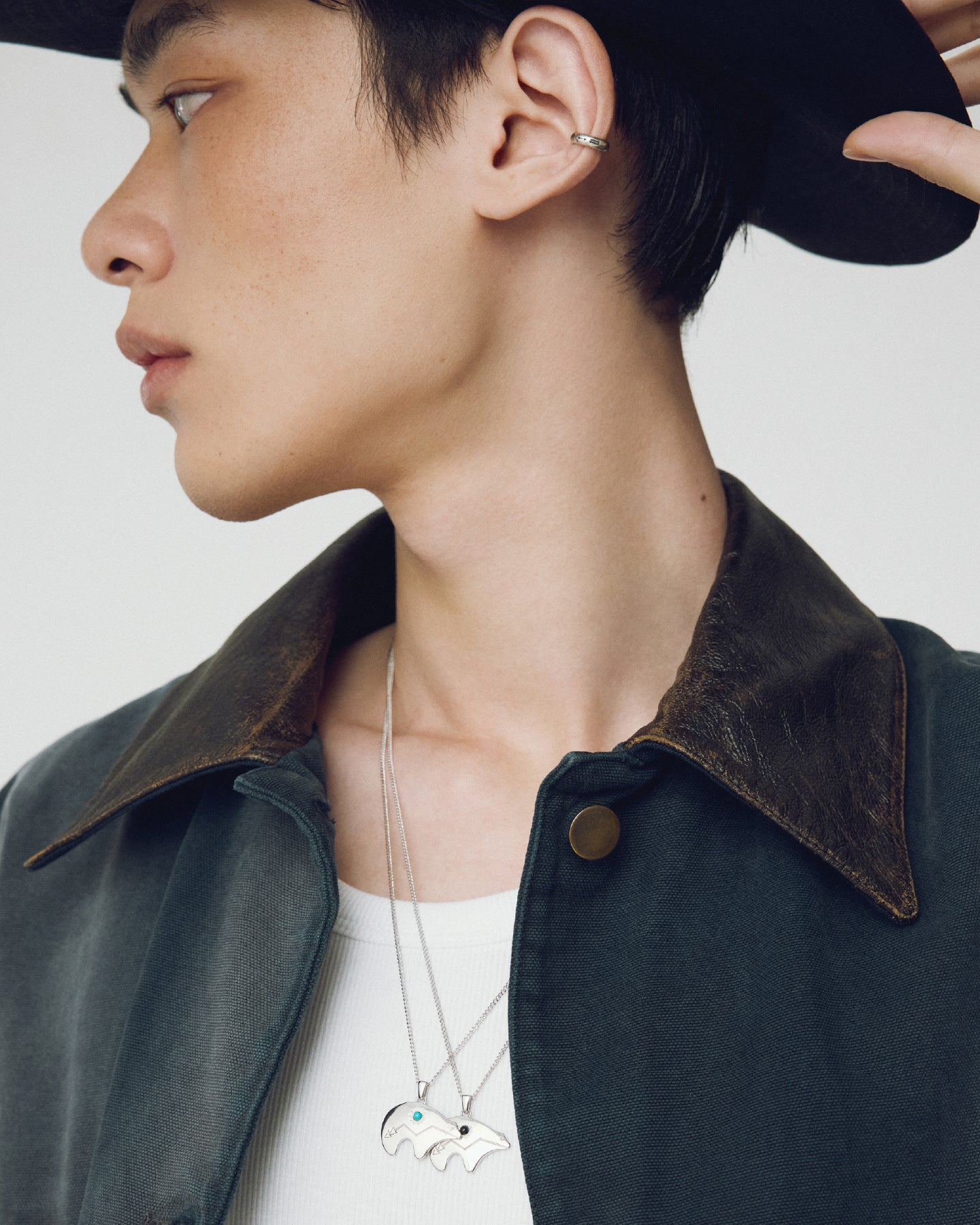 Numbering - Navajo Bear Pendant Necklace #6761 product image 3 | TRAB K-Fashion Australia