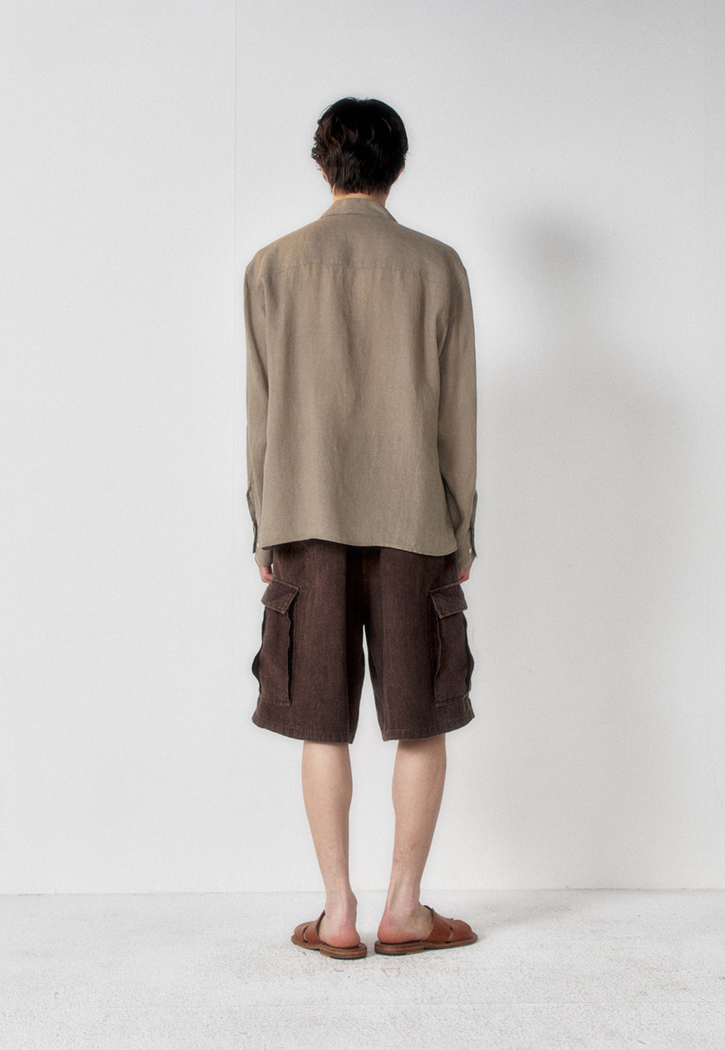 Art if acts - Linen Two Pocket Shirt (Cliff) product image 5 | TRAB K-Fashion Australia