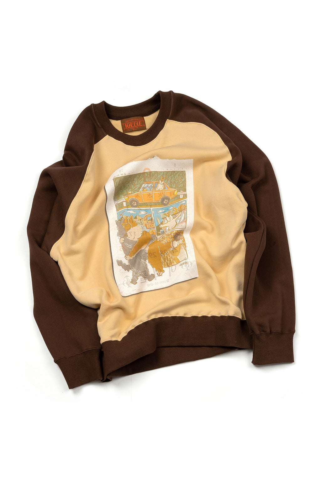 Ioedle - On The Way To Grandma’S House Sweatshirt (Ivory) product image 1 | TRAB K-Fashion Australia