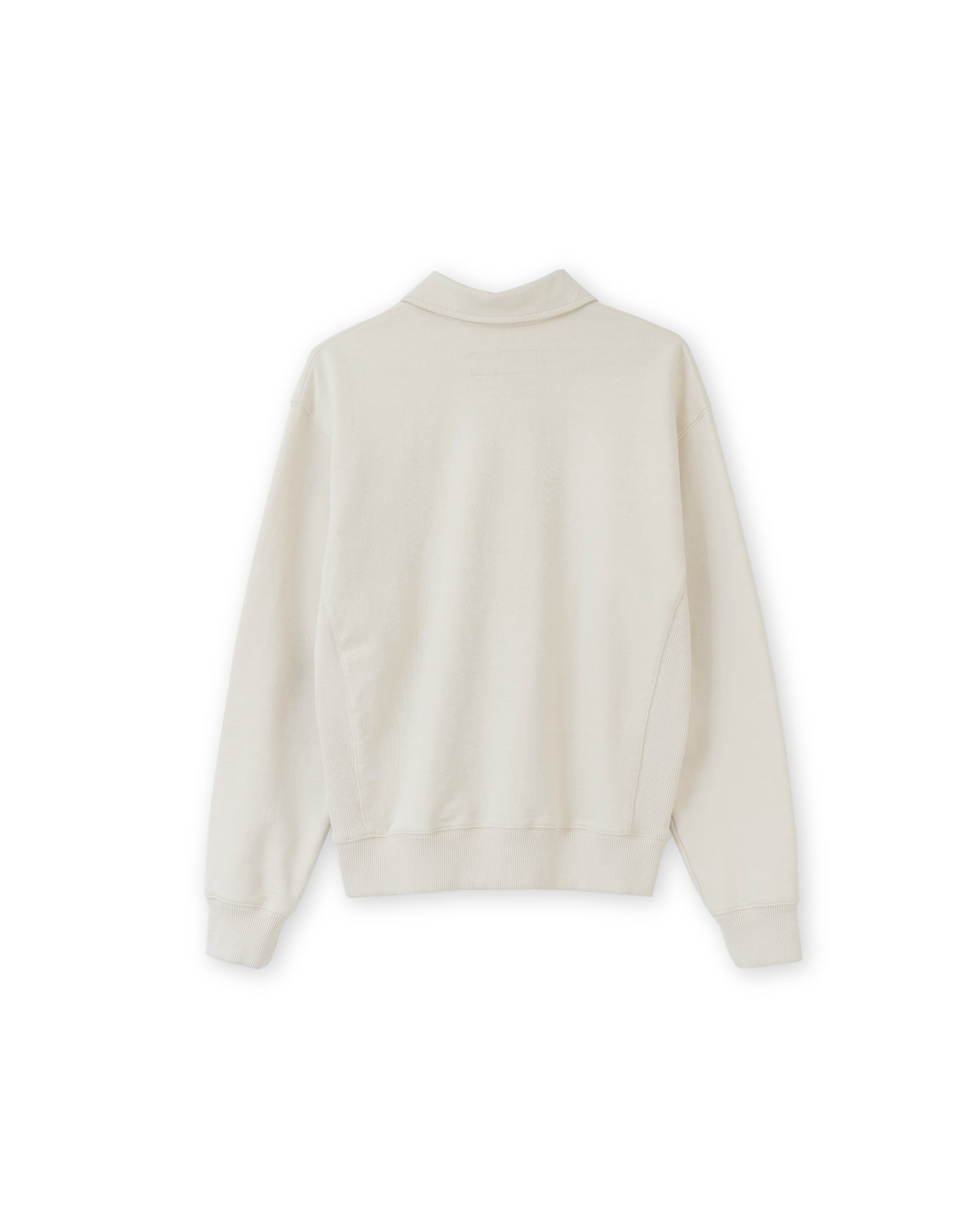 Brownyard - Washed Sweat Half Zip Up (Ivory) product image 6 | TRAB K-Fashion Australia