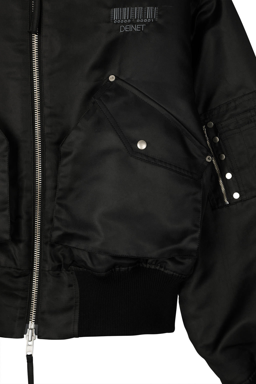 Deinet - Stud Check Point Ma1 Jumper (Black) product image 12 | TRAB K-Fashion Australia