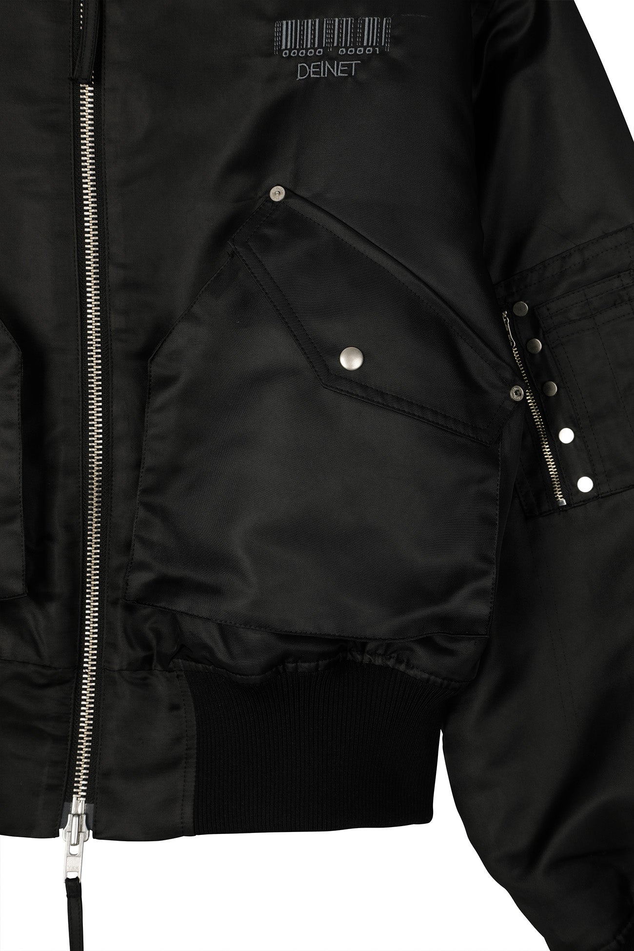Deinet - Stud Check Point Ma1 Jumper (Black) product image 12 | TRAB K-Fashion Australia