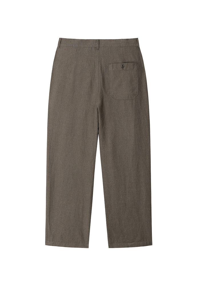Art if acts - Linen Parachute Pants (Wood) product image 7 | TRAB K-Fashion Australia