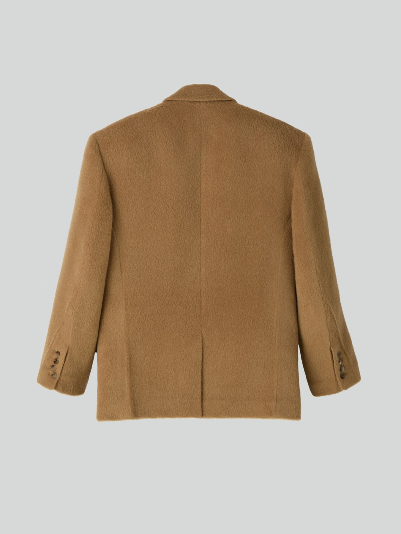Recto - Oversized Lama Wool Padded Jacket (Ochre) product image 6 | TRAB K-Fashion Australia
