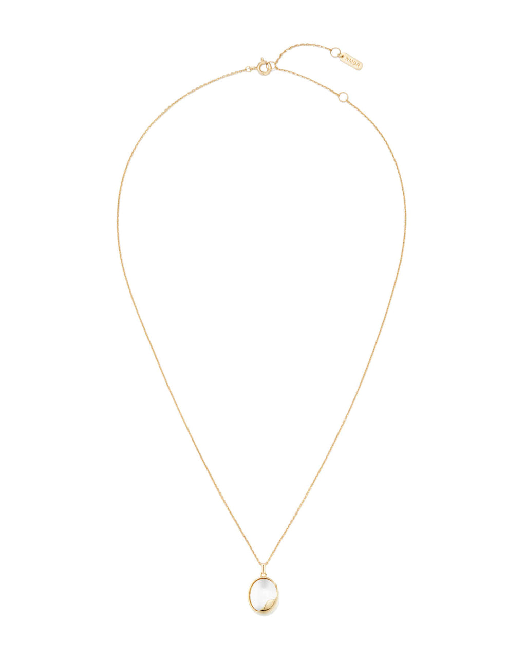 Numbering - Ellipse Glass Pendant Necklace #5755 product image 9 | TRAB K-Fashion Australia