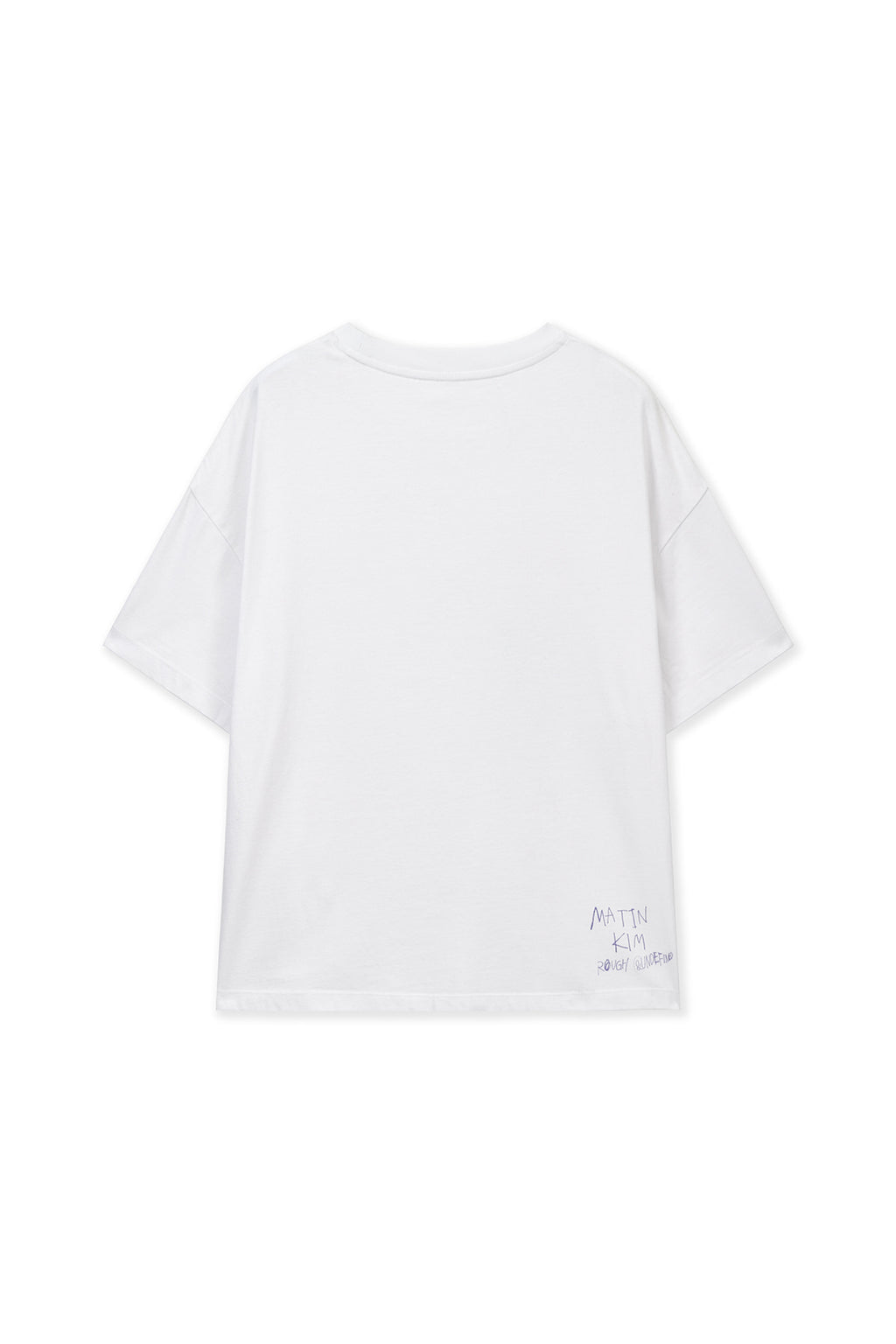 Matin Kim - Graffiti Artwork Top (White) product image 2 | TRAB K-Fashion Australia