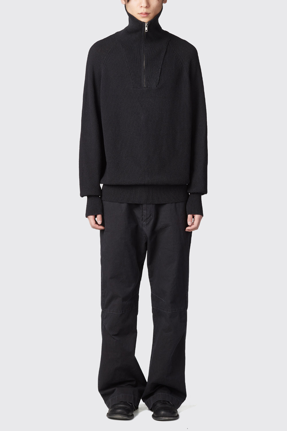 Hatchingroom - Vase Neck Knit (Black) product image 12 | TRAB K-Fashion Australia