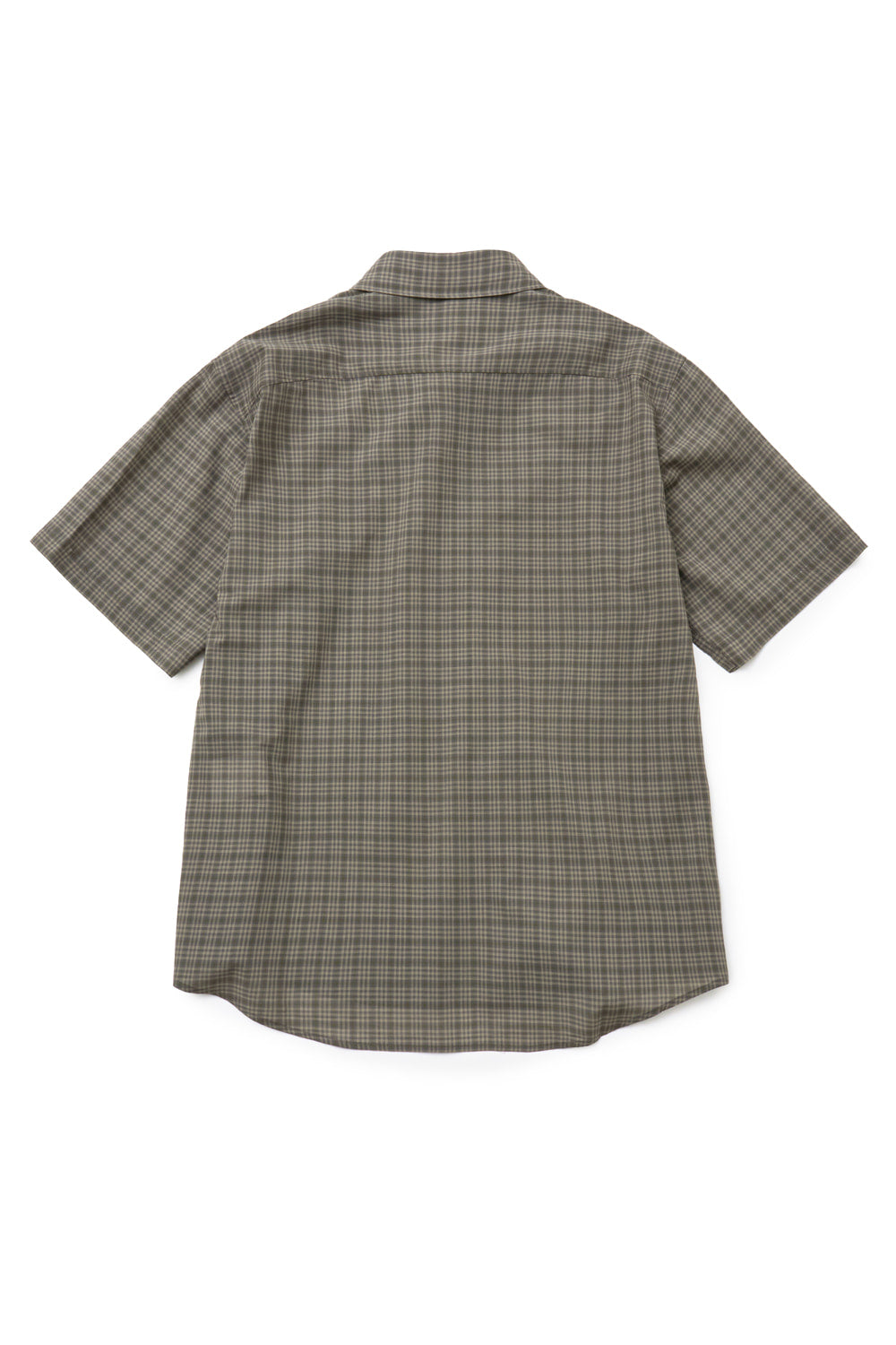 Hatchingroom - Slash Shirt Wool Check (Olive) product image 3 | TRAB K-Fashion Australia