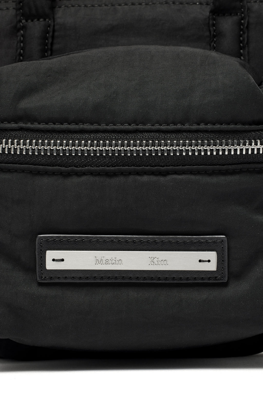 Matin Kim - Padded Cargo Two Way Mini Bag (Black) product image 3 | TRAB K-Fashion Australia