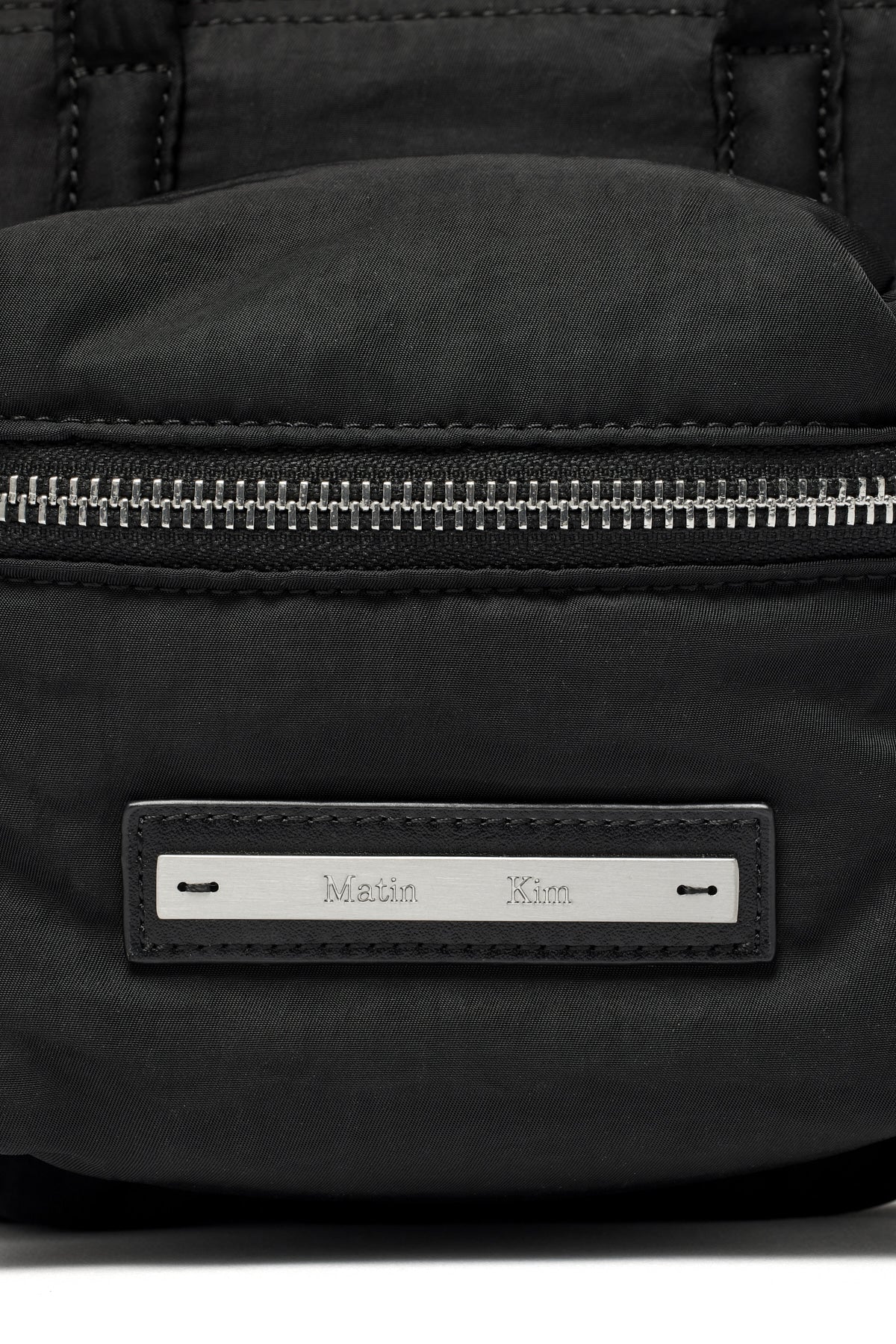 Matin Kim - Padded Cargo Two Way Mini Bag (Black) product image 3 | TRAB K-Fashion Australia