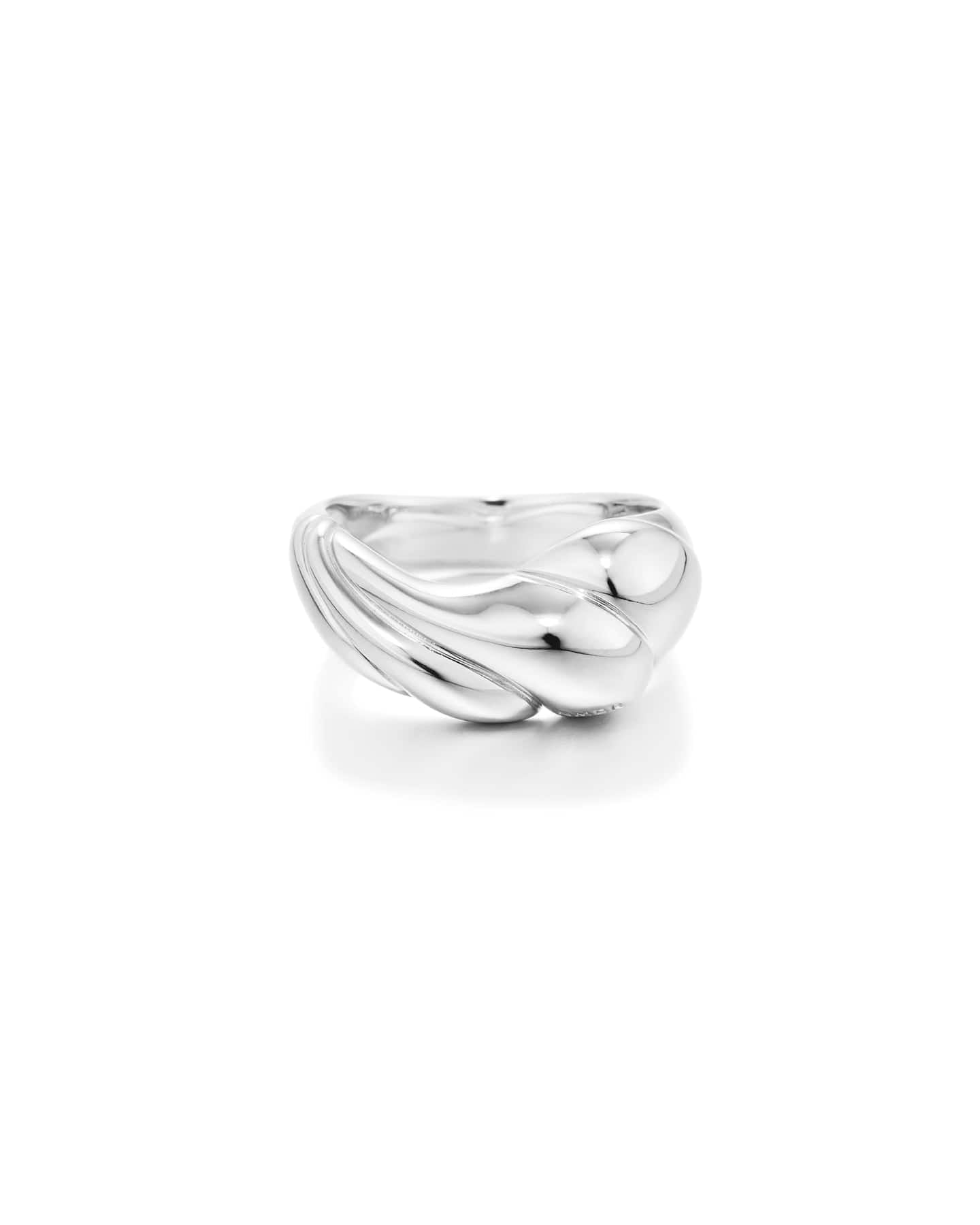 Numbering - Bold Wavy Ring #7417 product image 7 | TRAB K-Fashion Australia