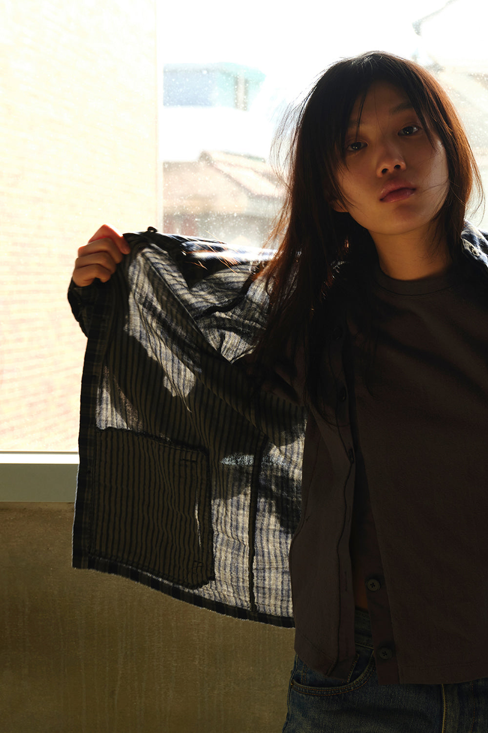 Hatchingroom - Hidden Shirket (Over Dyed Grey/Blue) product image 10 | TRAB K-Fashion Australia