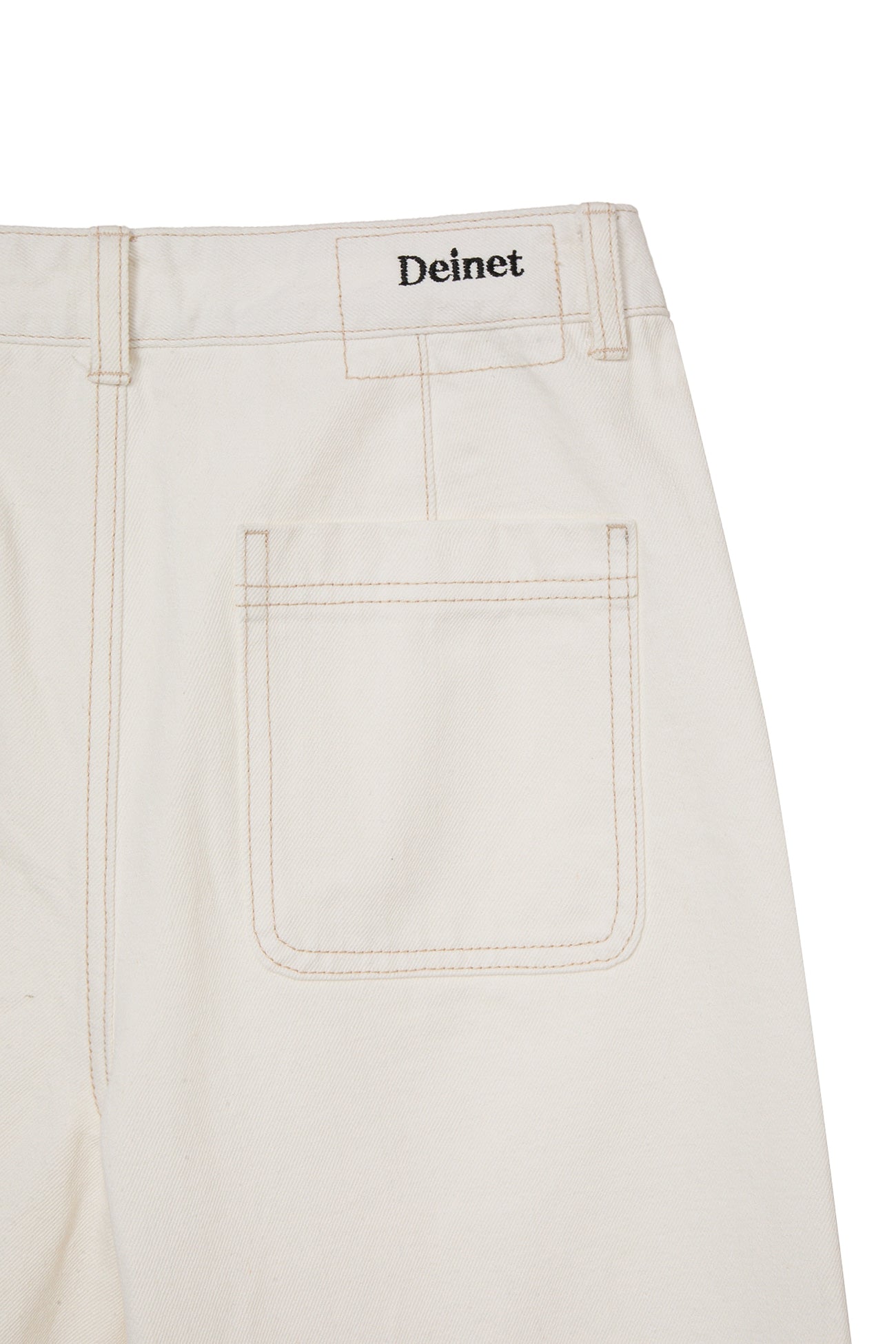 Deinet - Wide Denim Pants (White) product image 15 | TRAB K-Fashion Australia