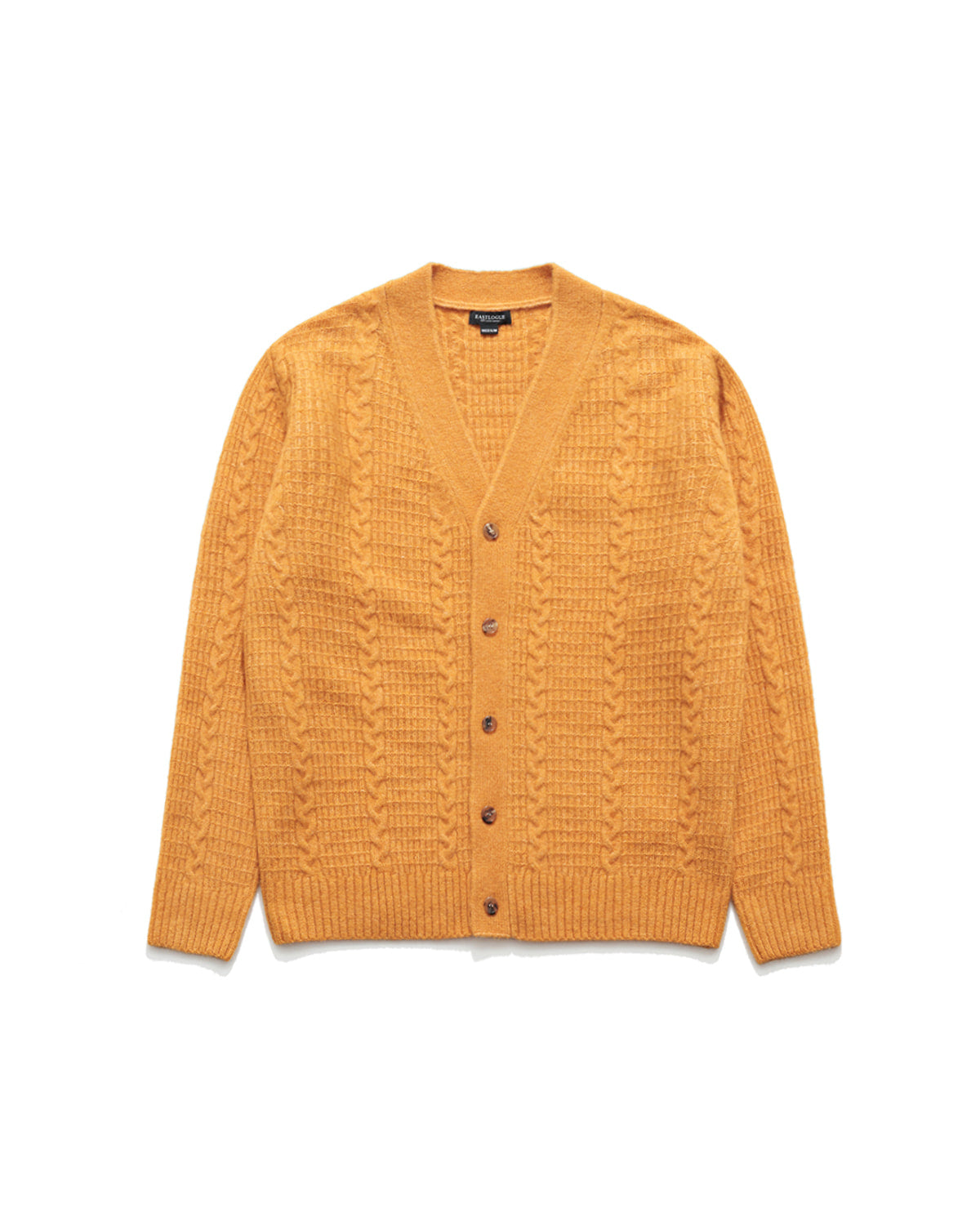 Eastlogue - Cozy Cable Cardigan (Mustard) product image 5 | TRAB K-Fashion Australia