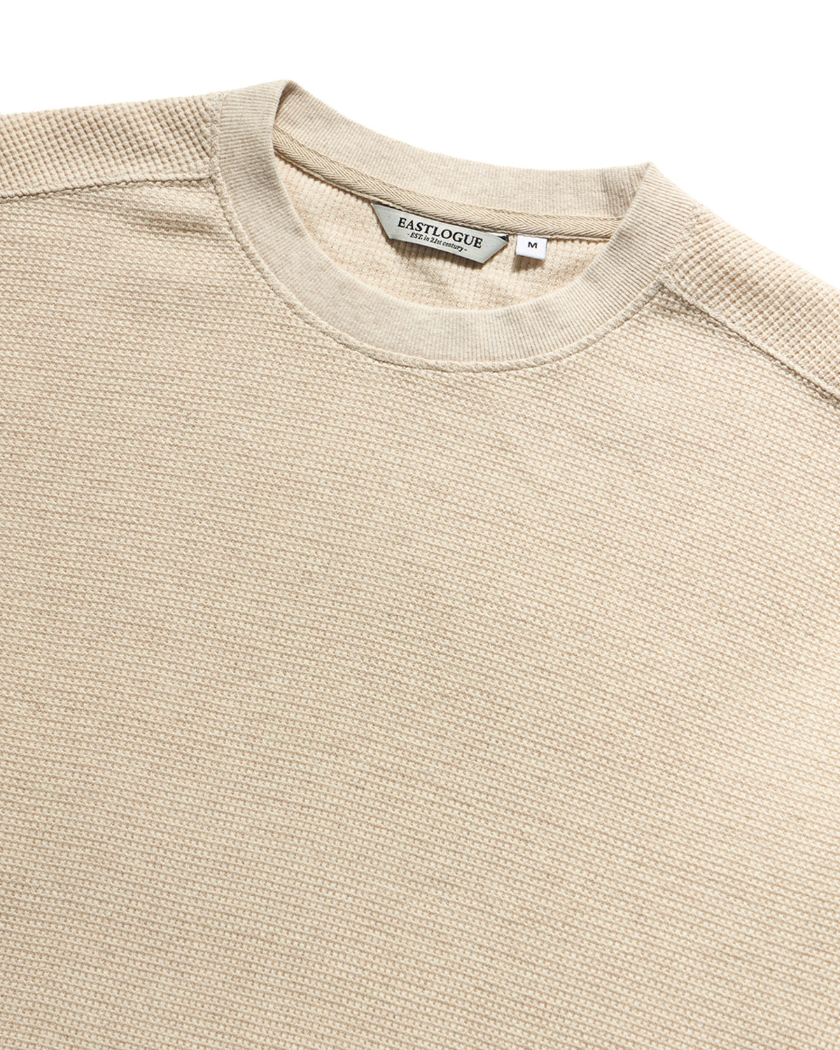 Eastlogue - Peace Symbol L.s T-shirts (Oatmeal) product image 7 | TRAB K-Fashion Australia