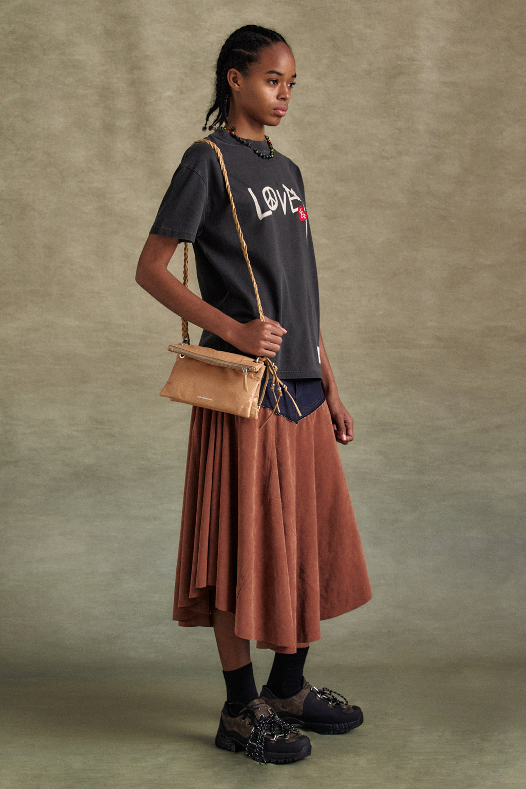 Andersson Bell - Unisex Love T-Shirt (Charcoal) product image 4 | TRAB K-Fashion Australia