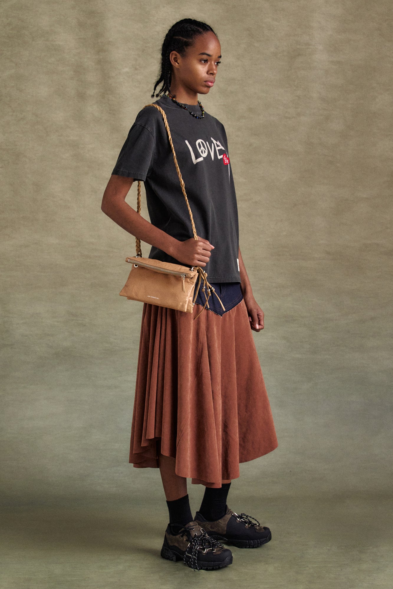 Andersson Bell - Unisex Love T-Shirt (Charcoal) product image 4 | TRAB K-Fashion Australia