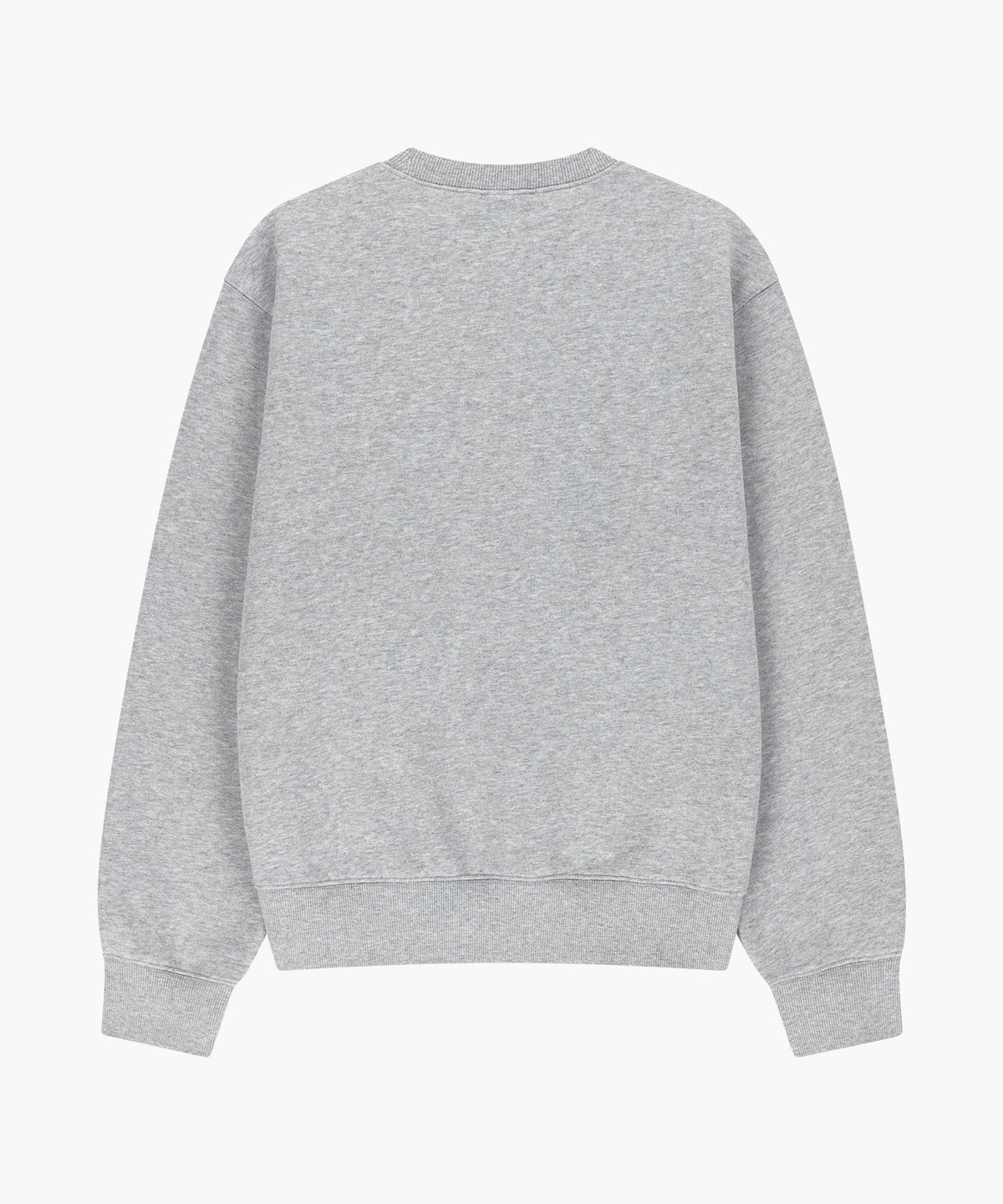 Marithe & Francois Girbaud - Small Classic Logo Oversized Sweatshirt (brushed) (Heather Gray) product image 6 | TRAB K-Fashion Australia