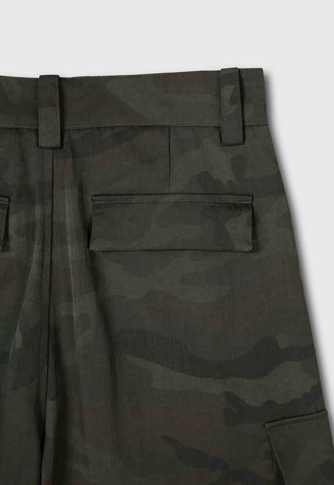 Tonywack - Camouflage Nylon Cargo Pants (Beige/Olive) product image 14 | TRAB K-Fashion Australia