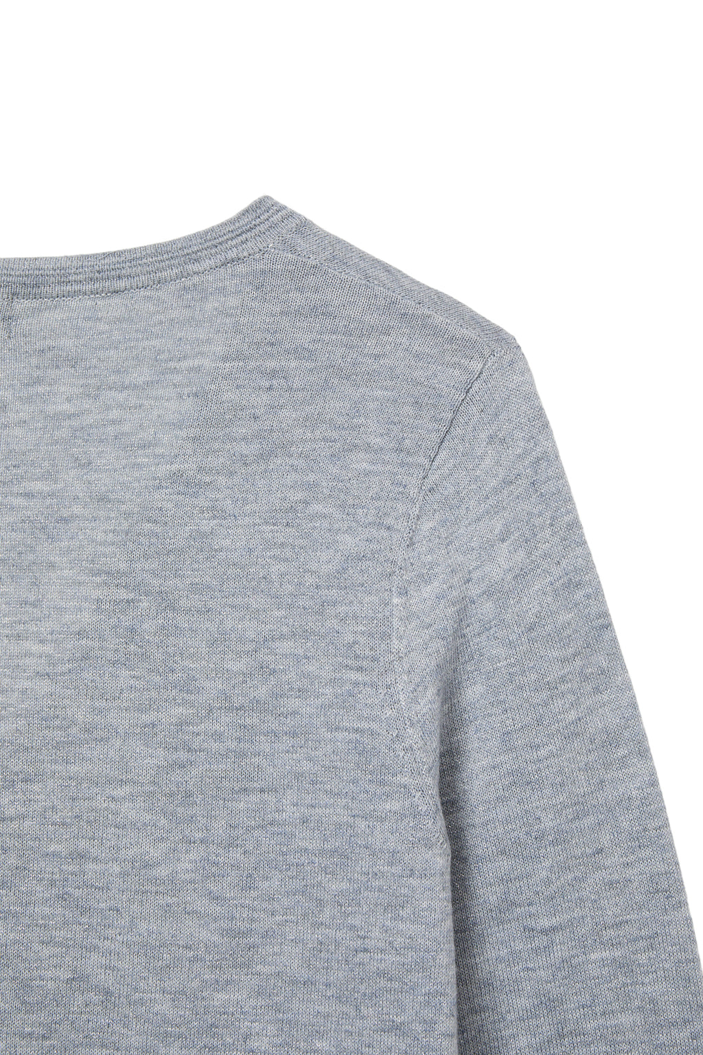 Deinet - V-Neck Metal Knit (Silver) product image 4 | TRAB K-Fashion Australia