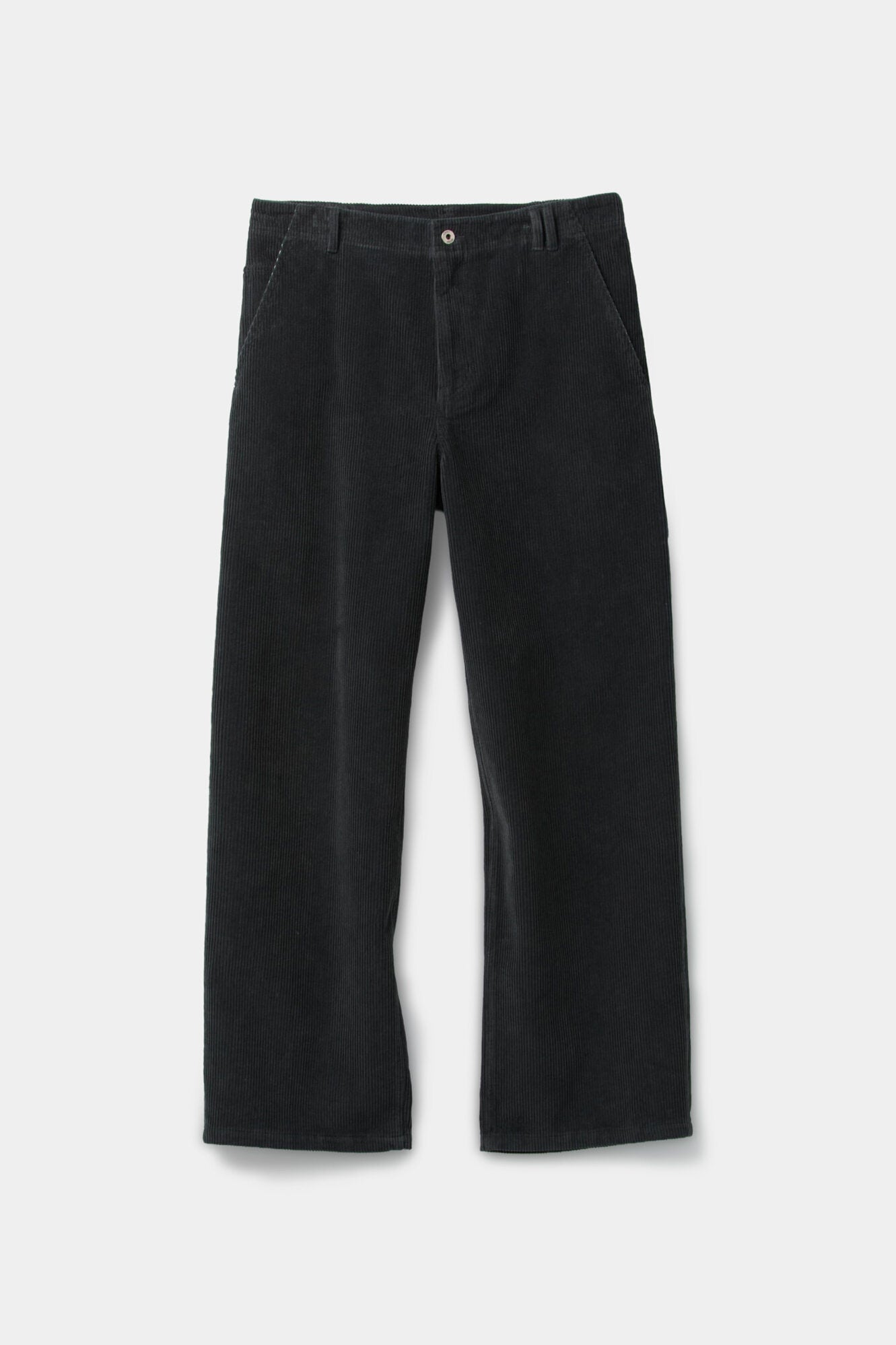 Coor - Corduroy Carpenter Pocket Pants (Charcoal) product image 1 | TRAB K-Fashion Australia