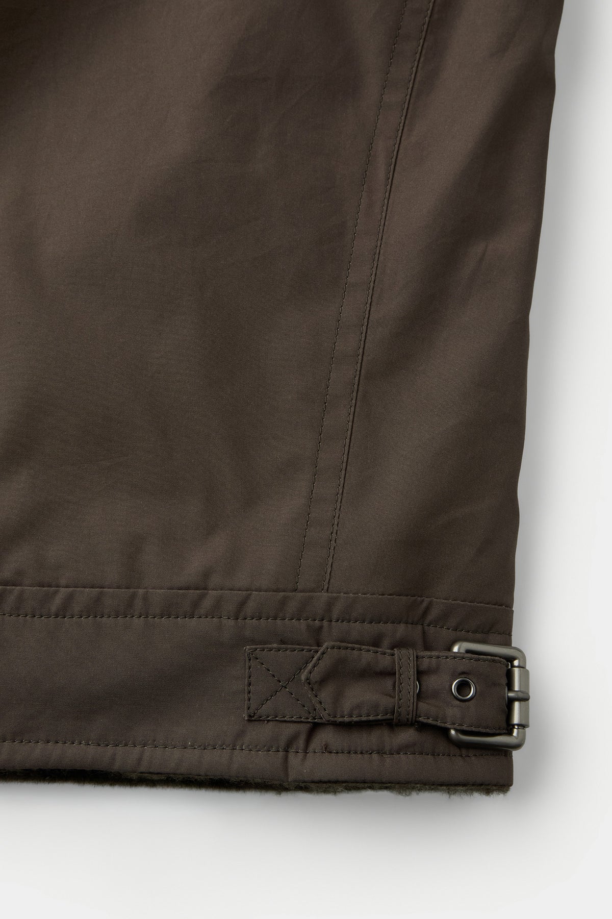 Coor - Fur Lined Cotton B-3 Jacket (Dark Brown) product image 8 | TRAB K-Fashion Australia