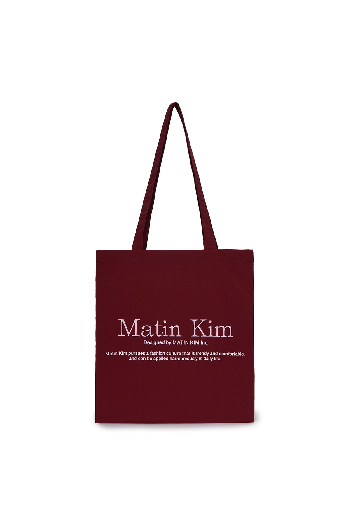 Matin Kim - Matin Palette Ecobag (Burgundy) product image 1 | TRAB K-Fashion Australia