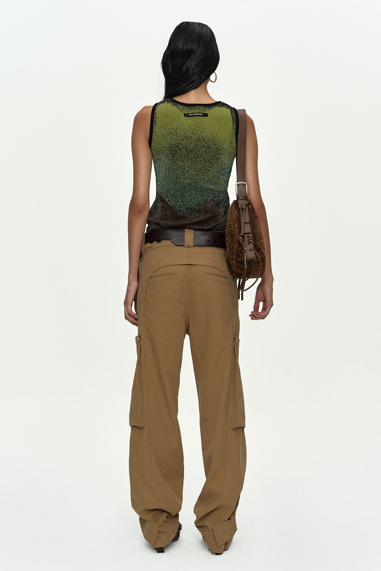 Andersson Bell - Airbrush Love Tank Top (Green) product image 4 | TRAB K-Fashion Australia