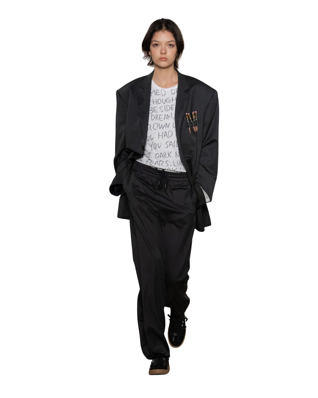 Kimhe Kim - Pen Holder Jacket (Grey) product image 1 | TRAB K-Fashion Australia