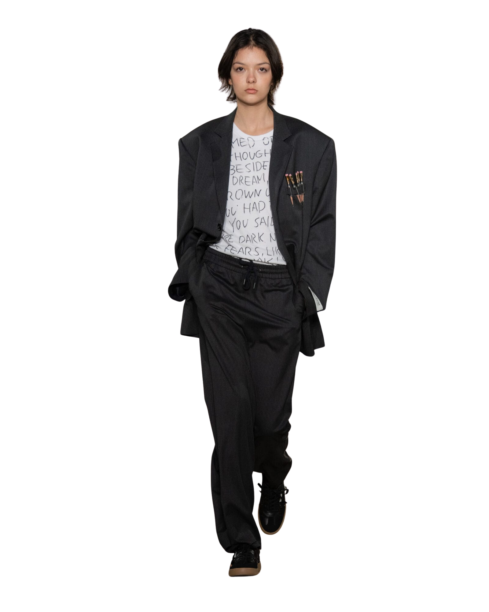 Kimhe Kim - Pen Holder Jacket (Grey) product image 1 | TRAB K-Fashion Australia