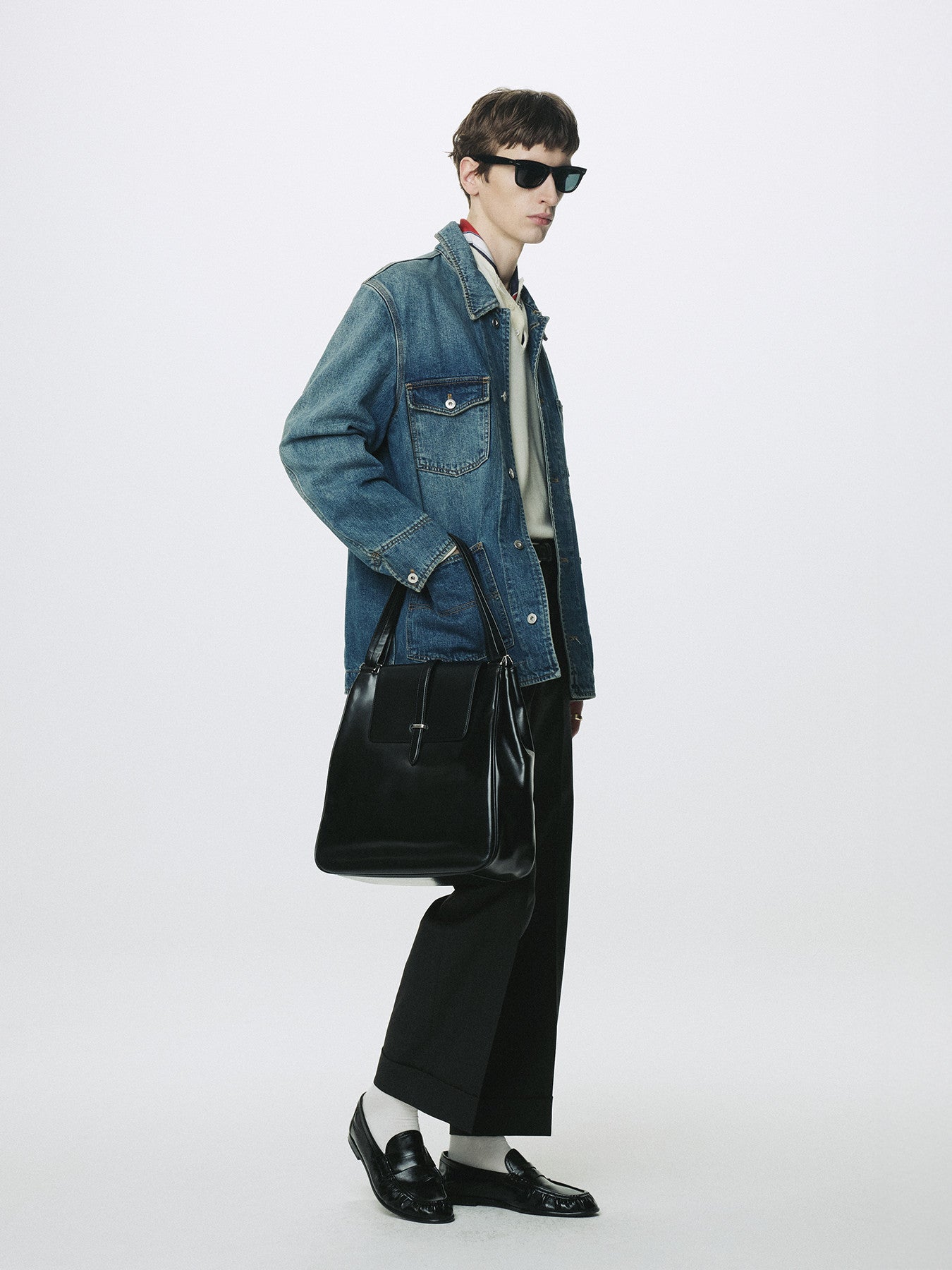 Tonywack - Wool Cuffed Trousers (Charcoal) product image 7 | TRAB K-Fashion Australia