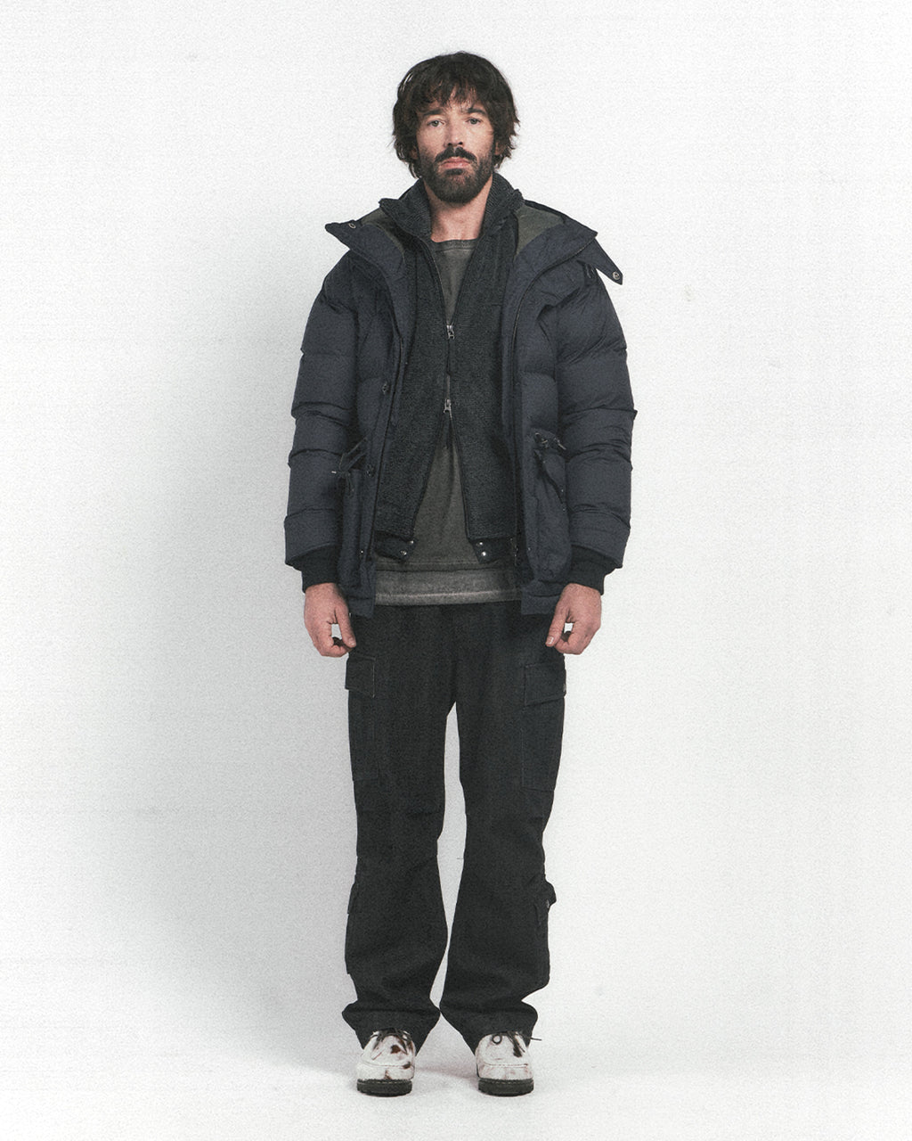 Eastlogue - 8p Battlefield Pants (Black Denim) product image 1 | TRAB K-Fashion Australia