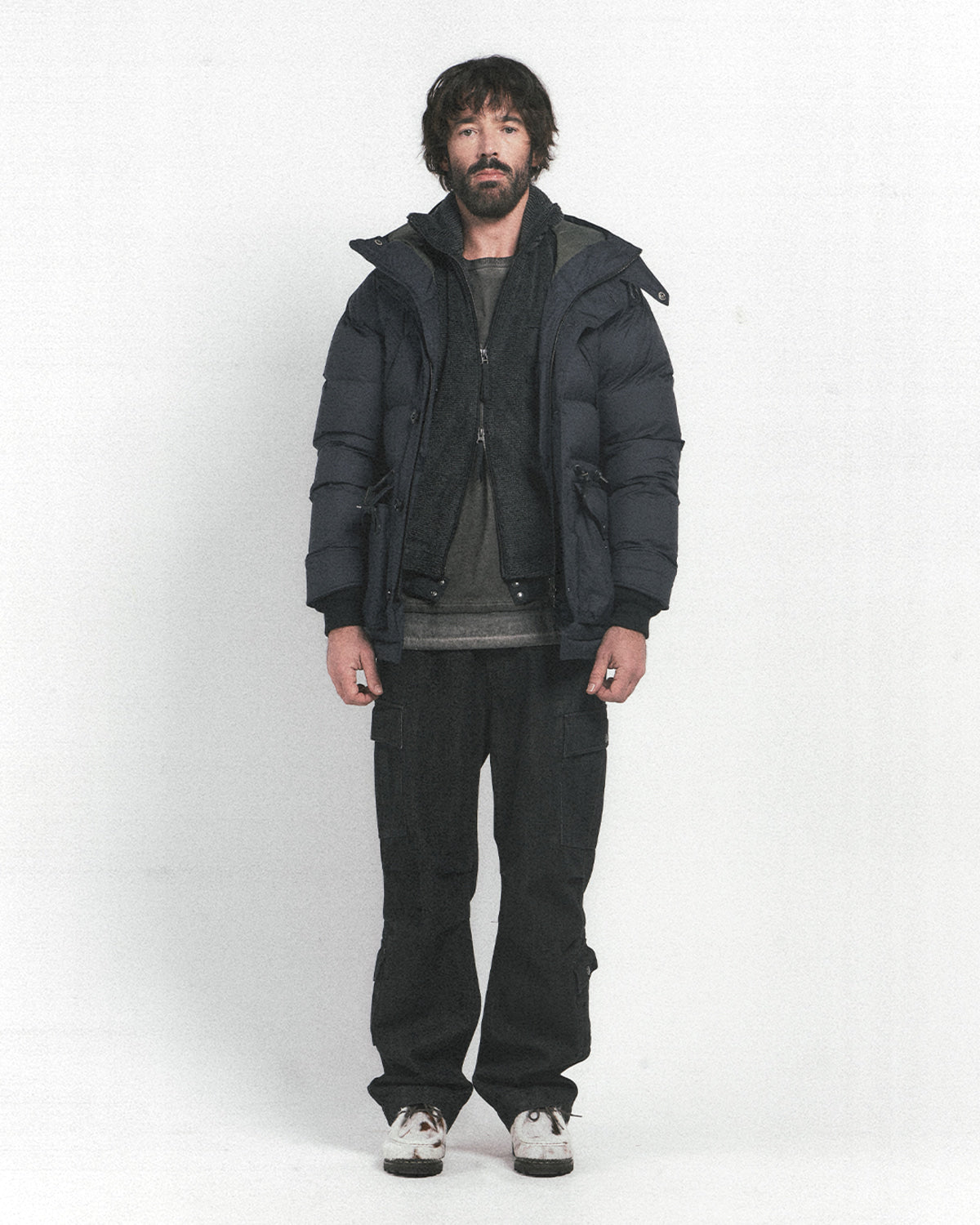 Eastlogue - 8p Battlefield Pants (Black Denim) product image 1 | TRAB K-Fashion Australia
