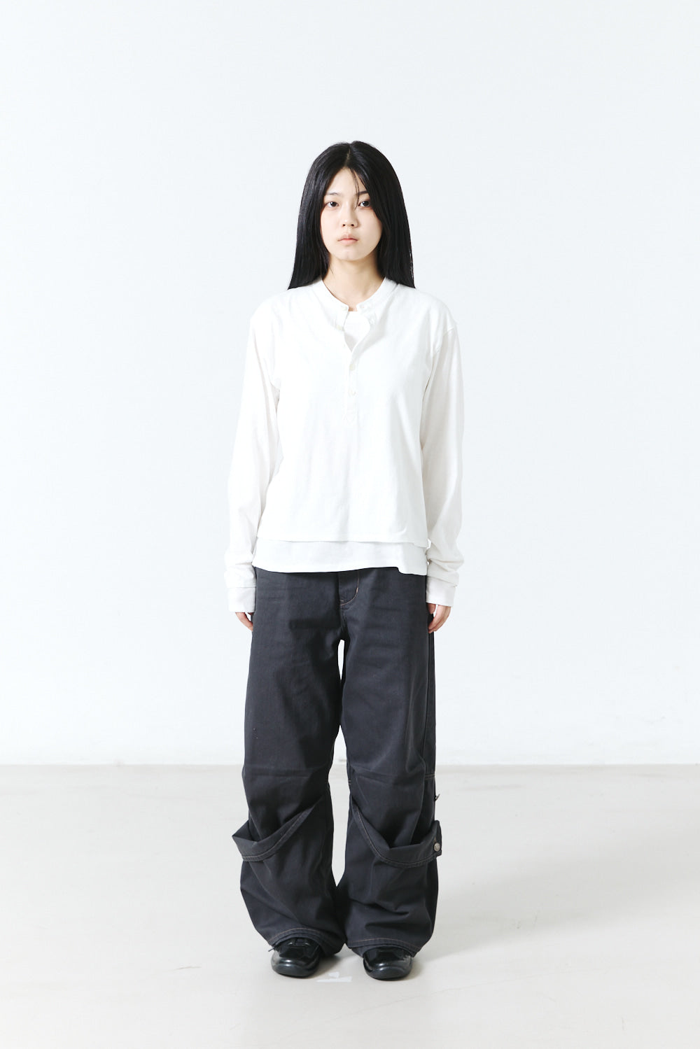 Hatchingroom - Dual Front Tee (White) product image 9 | TRAB K-Fashion Australia