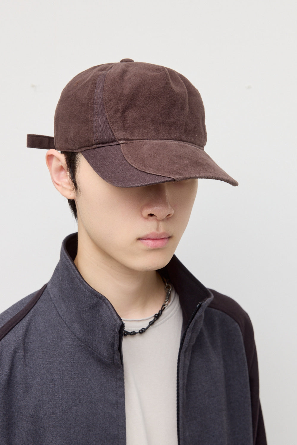 Hatchingroom - Incision Cap (Washed Dark Brown) product image 9 | TRAB K-Fashion Australia