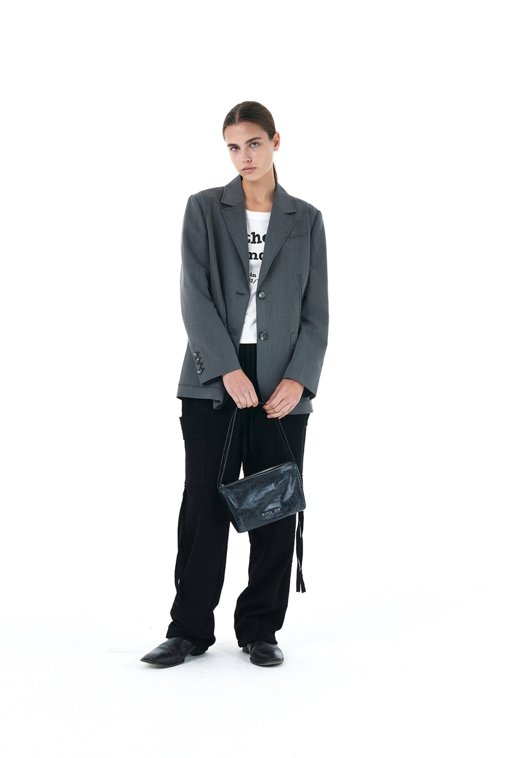 Matin Kim - Worker Cargo Pants (Black) product image 8 | TRAB K-Fashion Australia