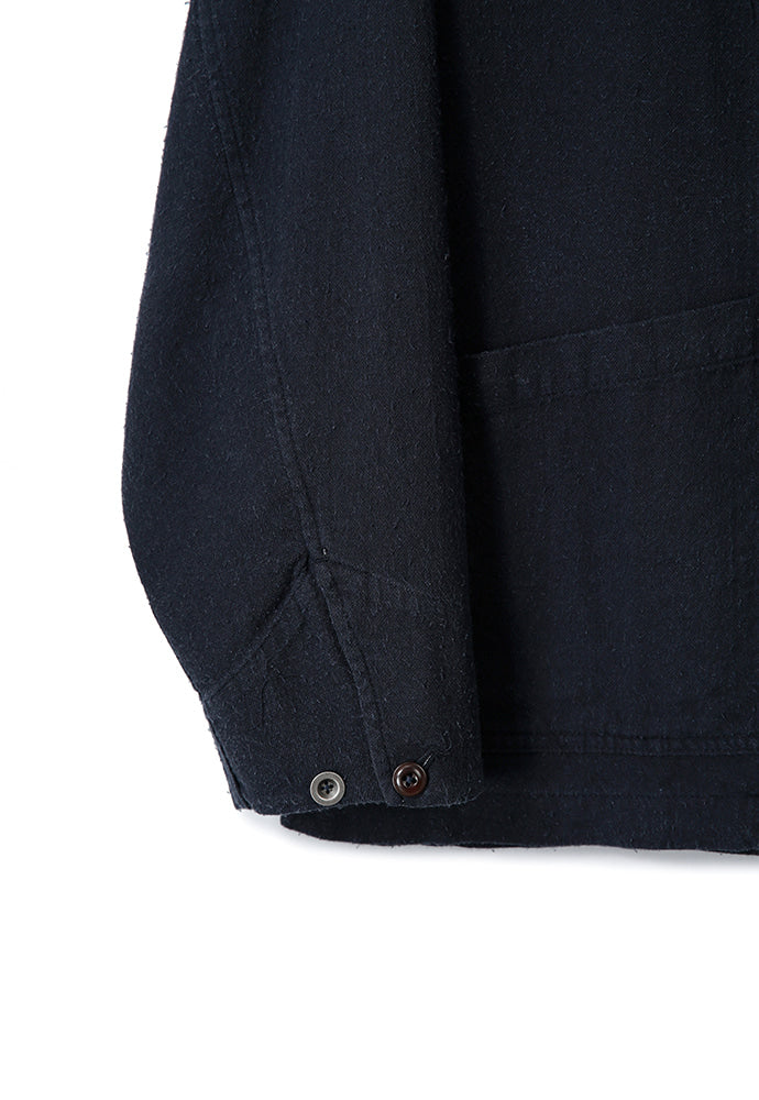 Art if acts - SILK NEP Work Jacket_Japanese Fabric (Deep Navy) product image 15 | TRAB K-Fashion Australia