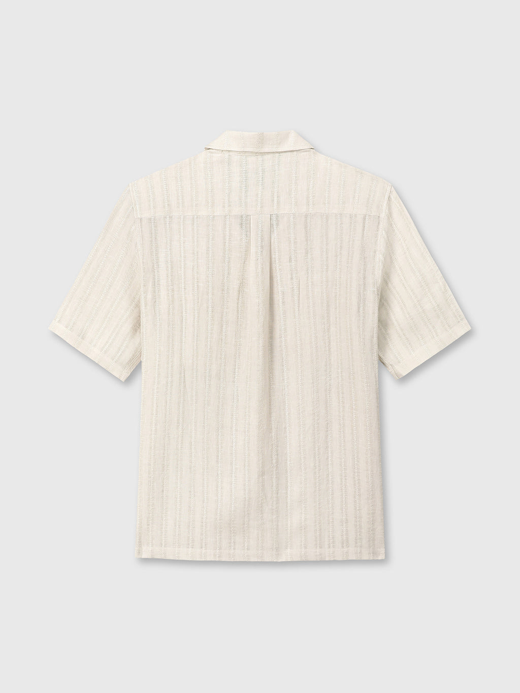 Tonywack - French Linen Croched Shirt (Light Beige) product image 6 | TRAB K-Fashion Australia