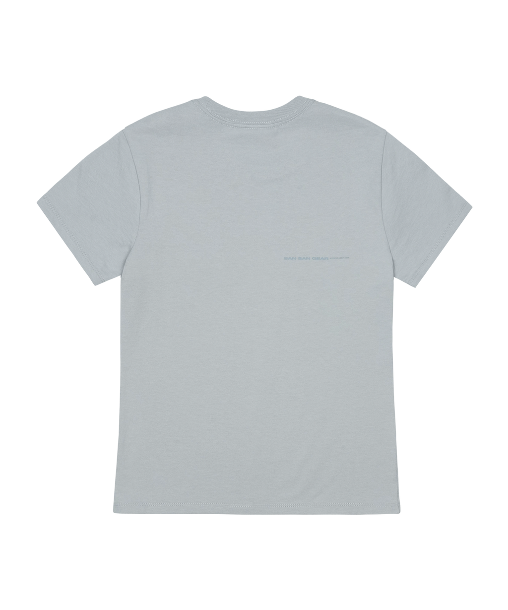 San San Gear - Mind T-Shirt_0 (Light Grey) product image 2 | TRAB K-Fashion Australia