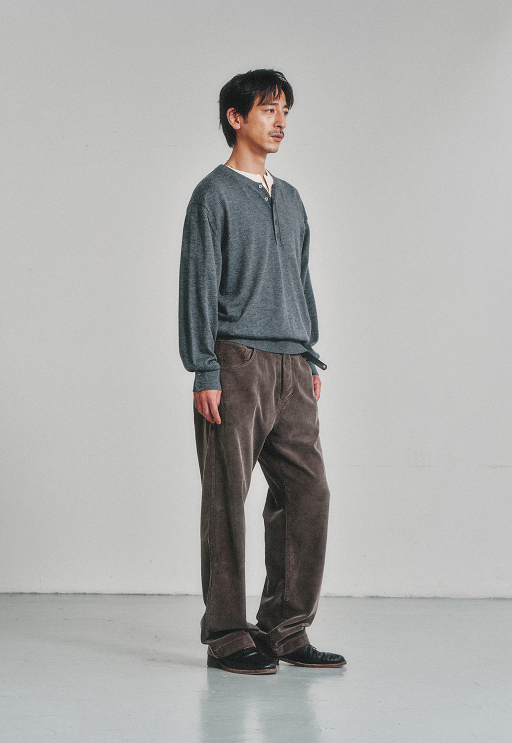 Art if acts - Liam Henley Sweater (Stone) product image 3 | TRAB K-Fashion Australia