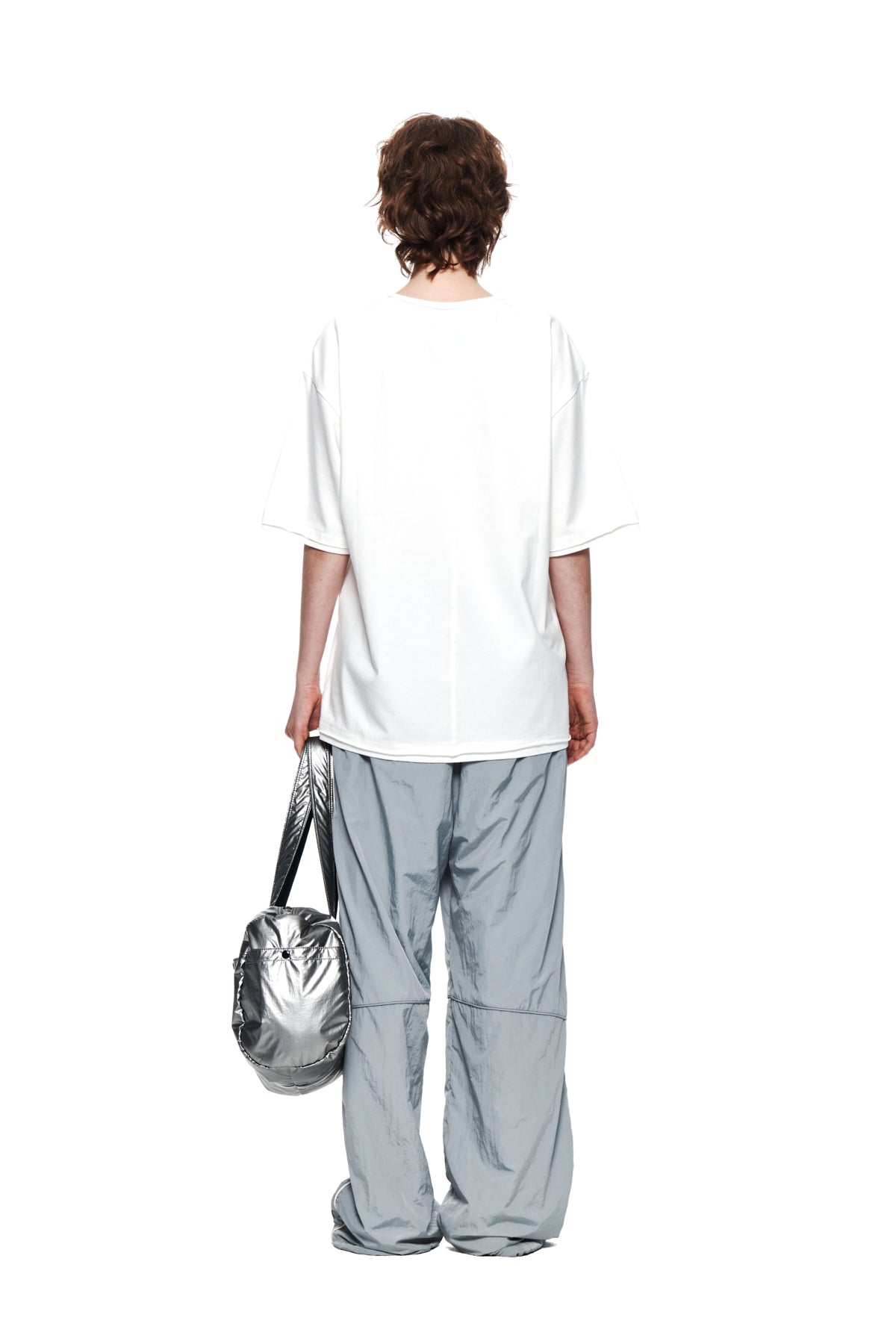 Matin Kim - Matin Shade Logo Top (White) product image 7 | TRAB K-Fashion Australia