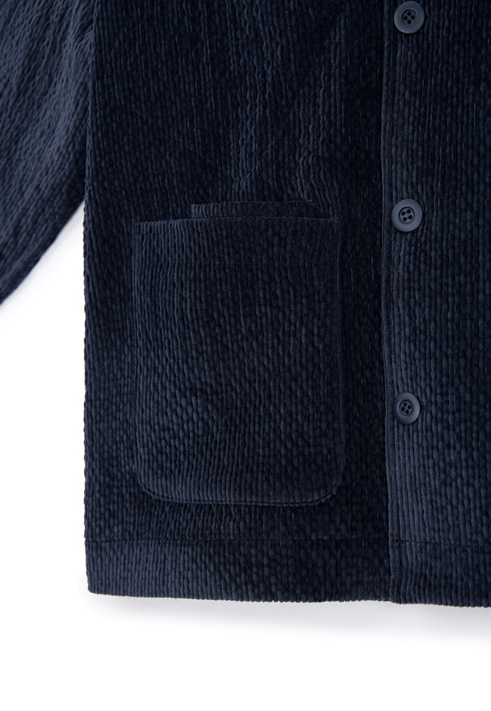 Art if acts - Corduroy French Work Jacket (Dark Navy) product image 13 | TRAB K-Fashion Australia