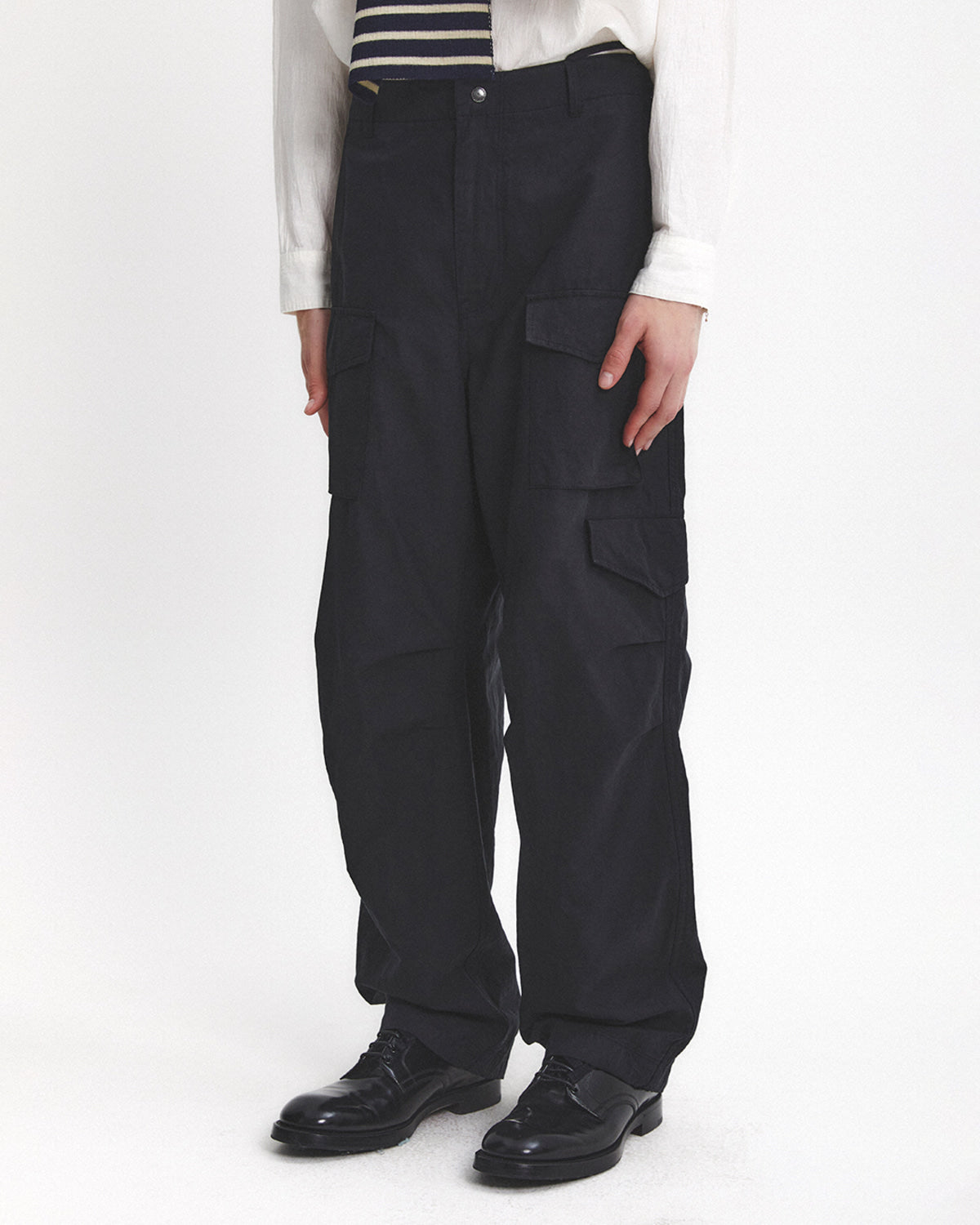 Eastlogue - M-65 Pants (Black Linen) product image 3 | TRAB K-Fashion Australia