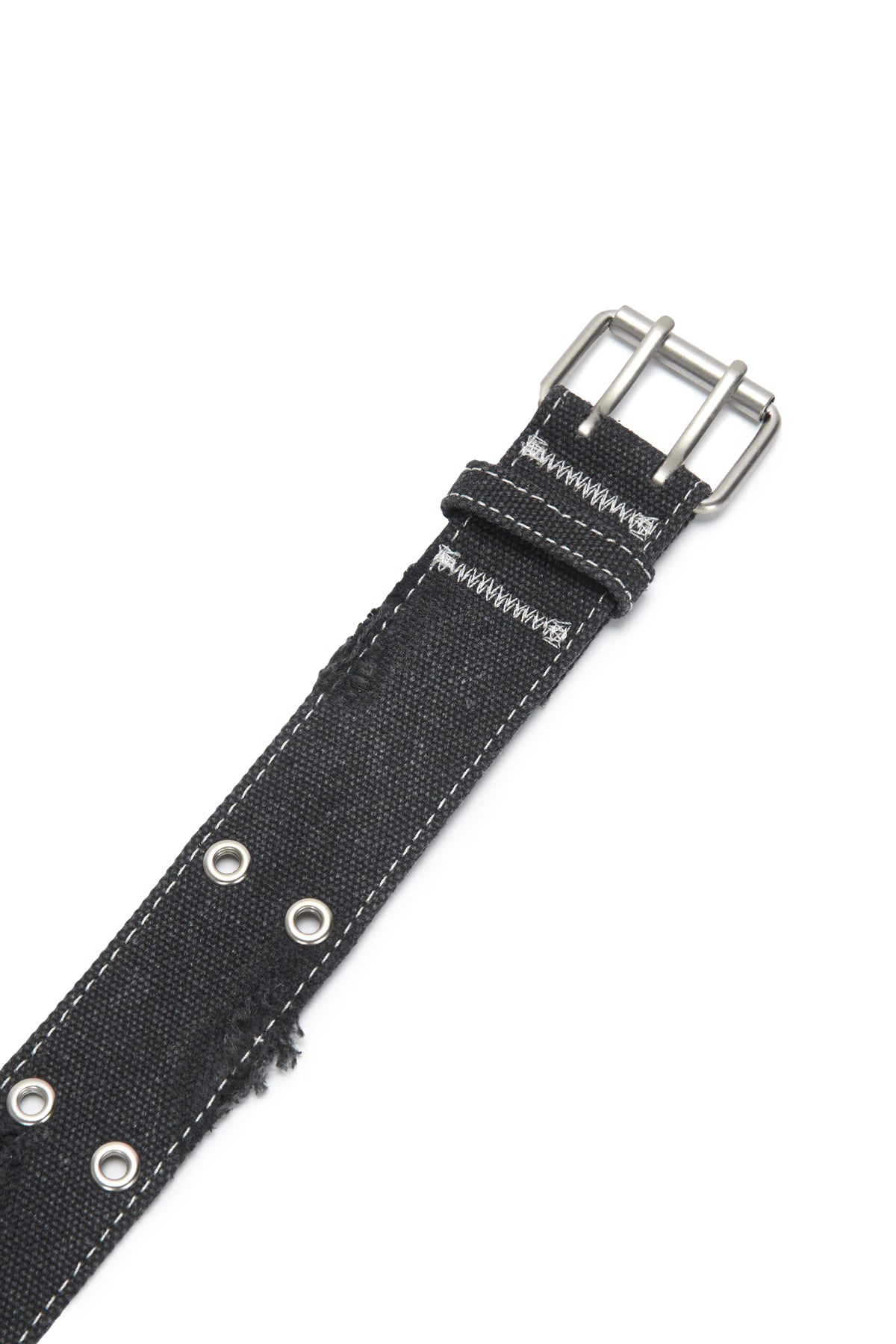 Matin Kim - Damage Eyelet Belt (Black) product image 2 | TRAB K-Fashion Australia