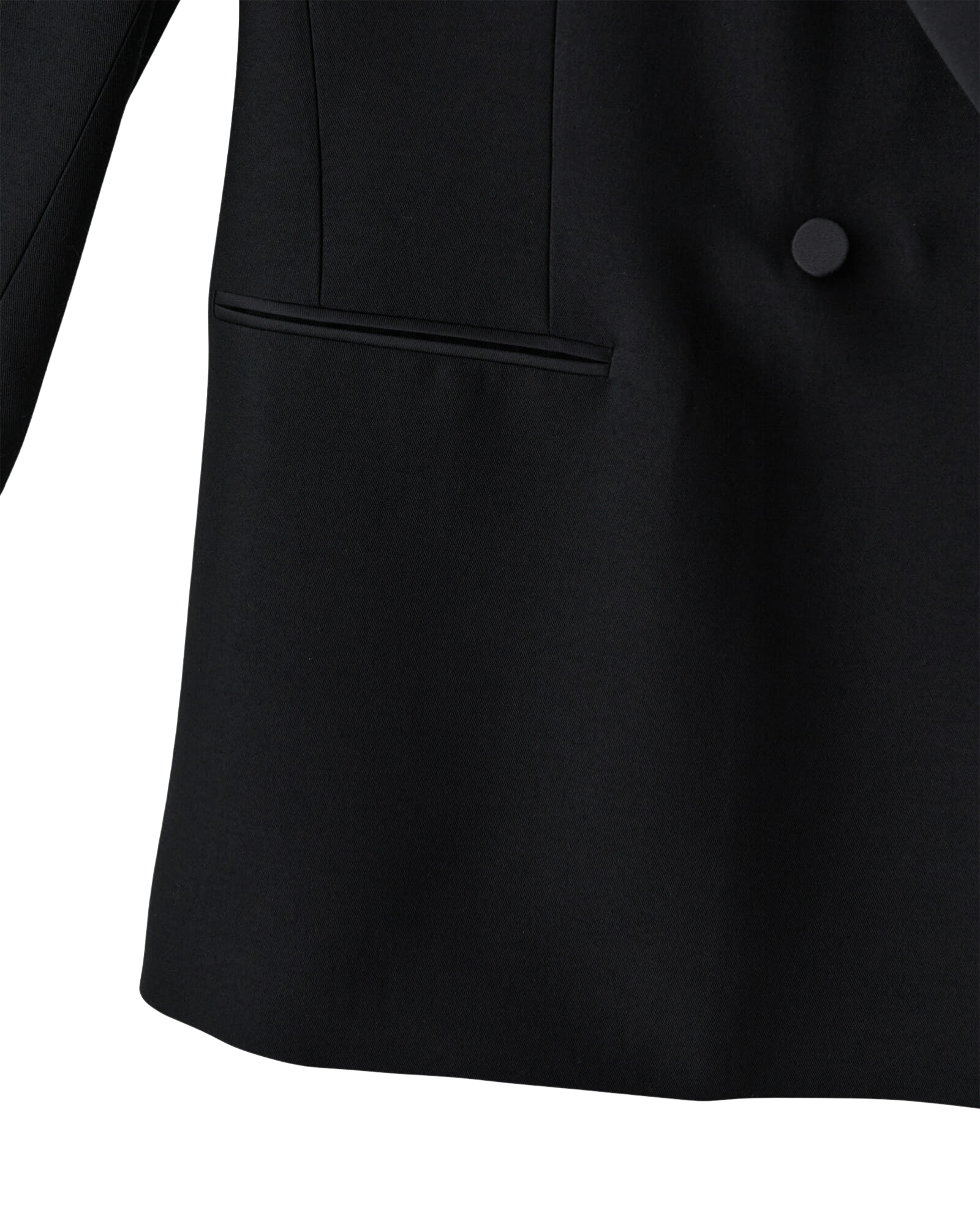 Kimhe Kim - Wool-Silk Tuxedo Jacket (Black) product image 14 | TRAB K-Fashion Australia