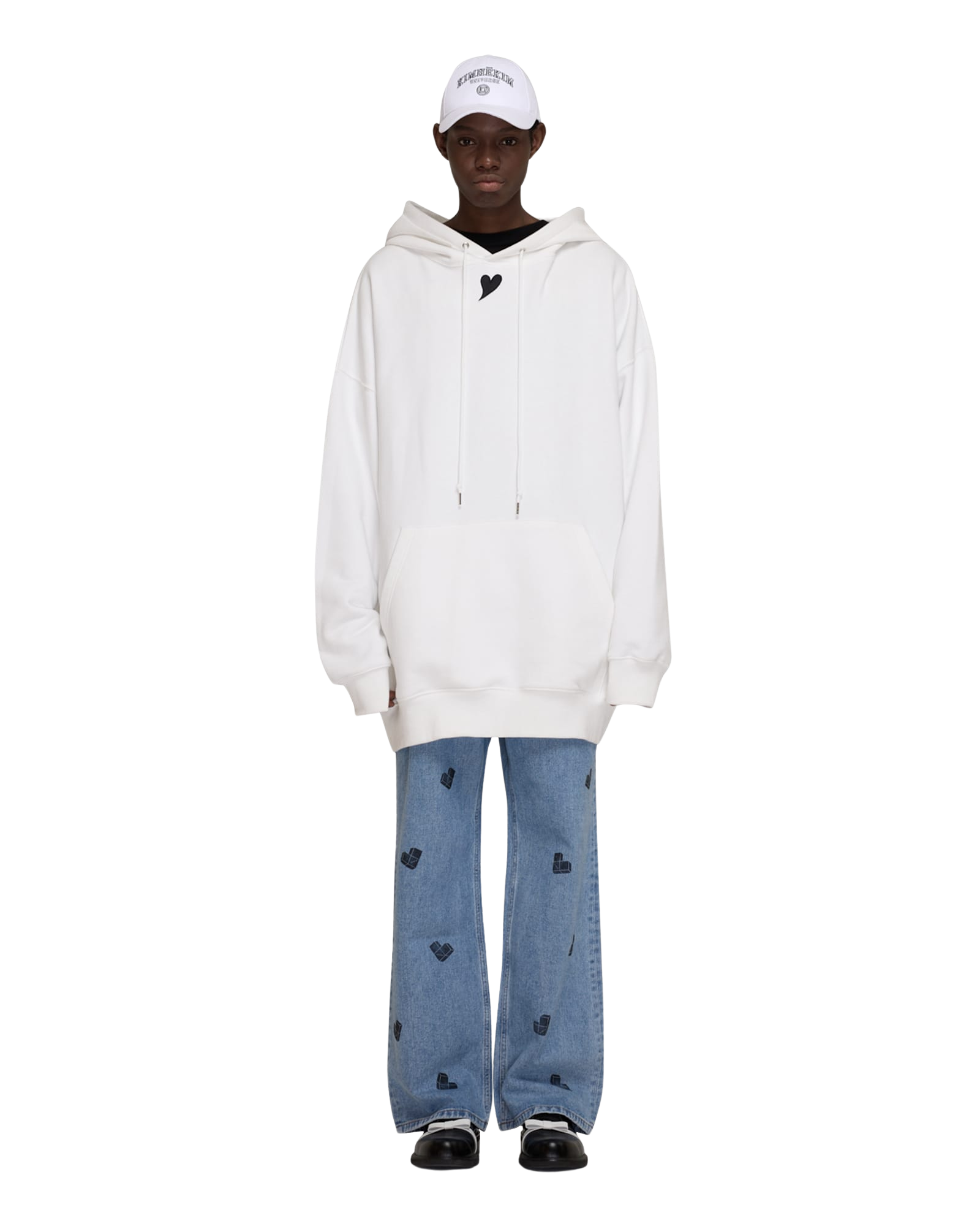 Kimhe Kim - Universe Baseball Cap (White) product image 7 | TRAB K-Fashion Australia