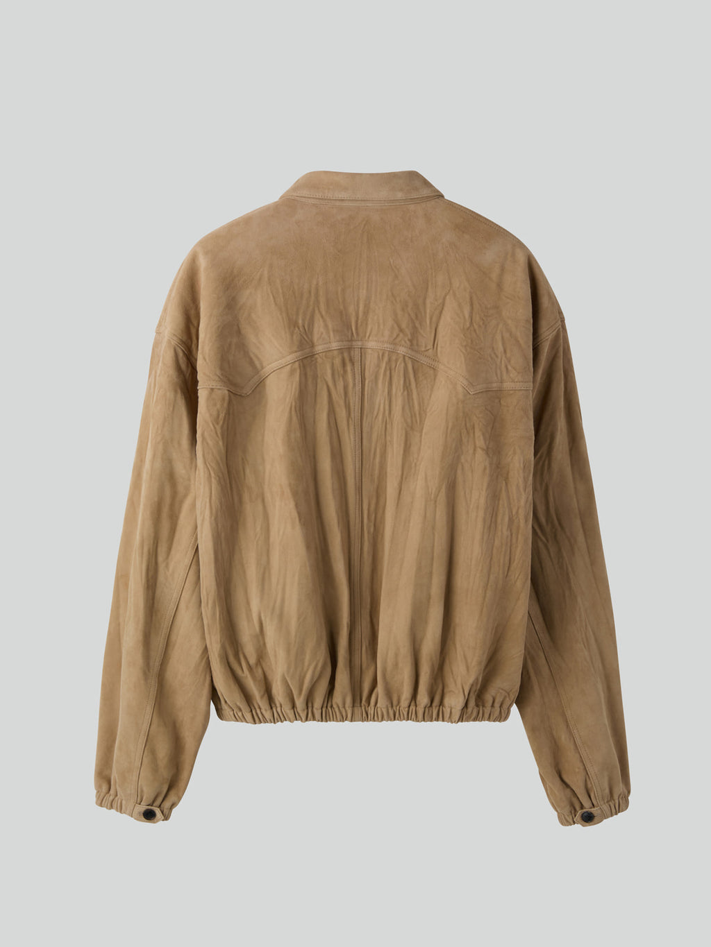 Recto - Suede Harrington Jumper (Desert) product image 6 | TRAB K-Fashion Australia