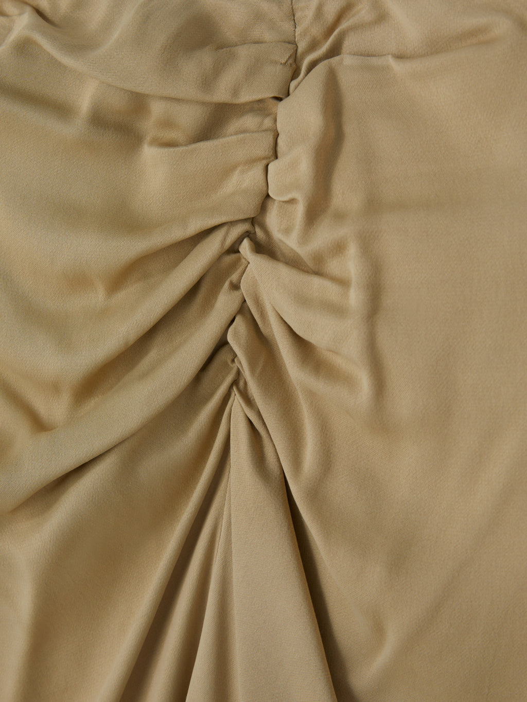 Recto - Asymmetric Shirring Skirt (Light Beige) product image 11 | TRAB K-Fashion Australia