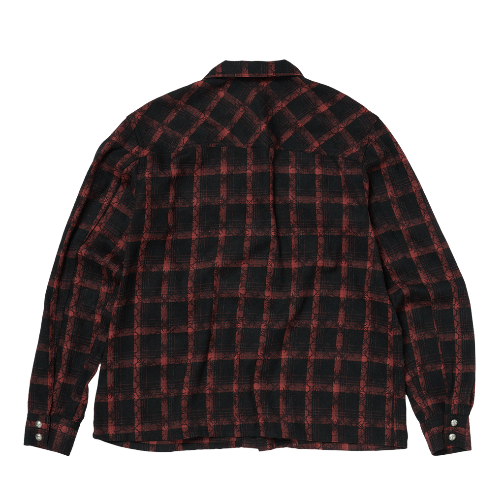 Thug Club - TC All Over Pattern Shirt (Red) product image 2 | TRAB K-Fashion Australia